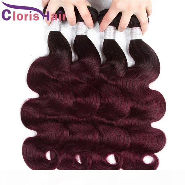 body wave burgundy bundles brazilian virgin ombre human hair weave 12-26 inch dark roots 1b 99j wavy colored extensions 3pcs deals, Black
body wave burgundy bundles brazilian virgin ombre human hair weave 12-26 inch dark roots 1b 99j wavy colored extensions 3pcs deals, Black