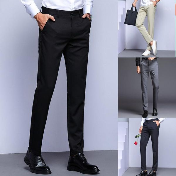 2020 new fashion trousers men's casual pants slim stretch winter long pants business simple trend1, Black
2020 new fashion trousers men's casual pants slim stretch winter long pants business simple trend1, Black