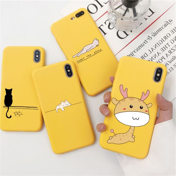 cartoon cute giraffe cat phone case for xiaomi redmi note 8 9s 5a 4x 9 7 6 5 k20 k30 8a 10x pro 5g yellow silicone cover
cartoon cute giraffe cat phone case for xiaomi redmi note 8 9s 5a 4x 9 7 6 5 k20 k30 8a 10x pro 5g yellow silicone cover