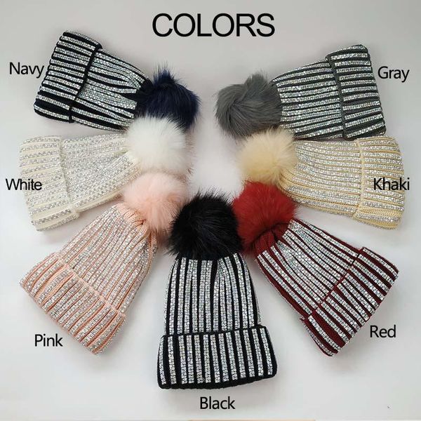 beanie/skull caps knitted casual skullies beanies cashmere winter hats for women faux fur pompon solid color autumn thick 2021, Blue;gray
beanie/skull caps knitted casual skullies beanies cashmere winter hats for women faux fur pompon solid color autumn thick 2021, Blue;gray