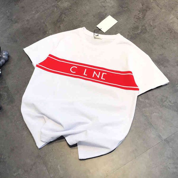 2022 factory wholesale new summer arc de flocking letter thread neckline short sleeve women's simple casual loose t-shirt, White
2022 factory wholesale new summer arc de flocking letter thread neckline short sleeve women's simple casual loose t-shirt, White