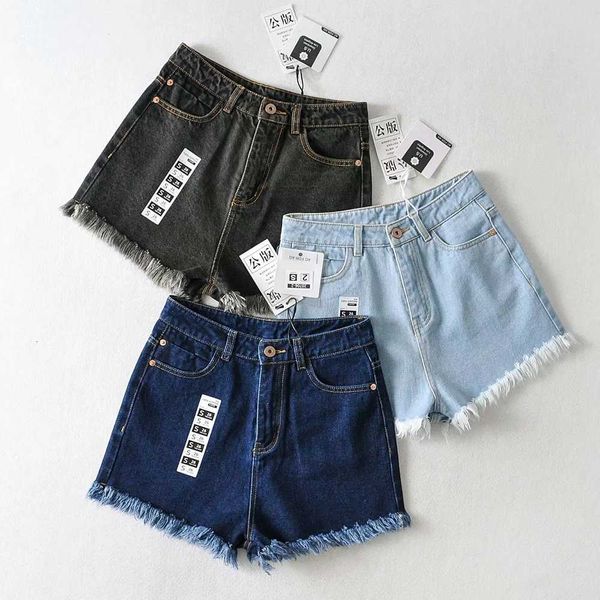 quality women's jeans 2020 new high waist versatile thin show leg long hairy ee cotton shorts, Blue
quality women's jeans 2020 new high waist versatile thin show leg long hairy ee cotton shorts, Blue