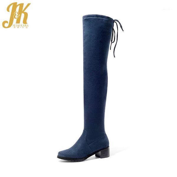jk big size 34-43 female stretch over knee boot faux suede square heel thigh high boot lady winter shoe woman footwear1, Black
jk big size 34-43 female stretch over knee boot faux suede square heel thigh high boot lady winter shoe woman footwear1, Black