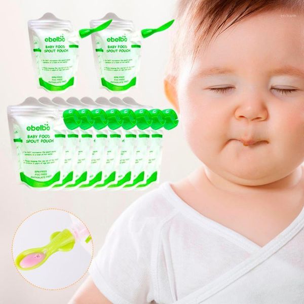 10pcs/pack baby pouches feeding supplies bag double zippers reusable pouch refillable complementary box bpa
10pcs/pack baby pouches feeding supplies bag double zippers reusable pouch refillable complementary box bpa