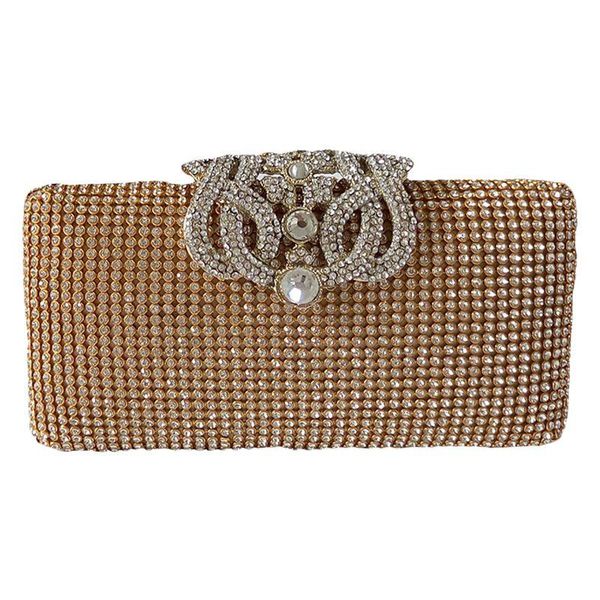 evening bags dazzling rhinestone encrusted bag clutch purse party bridal prom