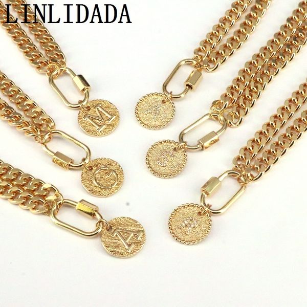 5pcs fashion alphabets necklace link chain clasp necklace intitial letters jewelry necklace for women 0927, Silver
5pcs fashion alphabets necklace link chain clasp necklace intitial letters jewelry necklace for women 0927, Silver