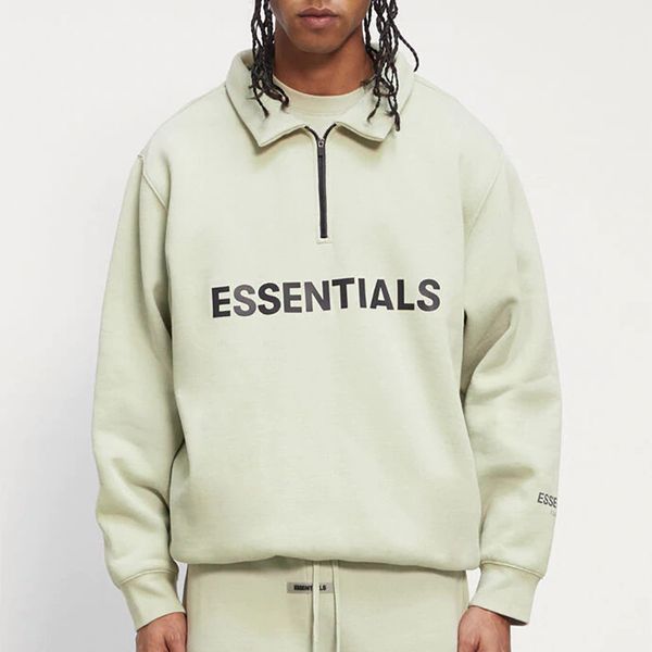 fog fear of god essentials half zip pullover sweater high neck casual oversized sweater jumpers men women hip hop skateboard streetwear, Black
fog fear of god essentials half zip pullover sweater high neck casual oversized sweater jumpers men women hip hop skateboard streetwear, Black