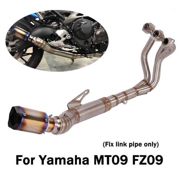 for mt09 fz09 front header pipe mid link tube slip on exhaust tips short muffler end pipe 60mm motorcycle1
for mt09 fz09 front header pipe mid link tube slip on exhaust tips short muffler end pipe 60mm motorcycle1