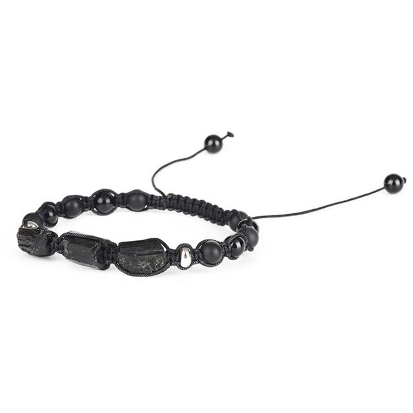 natural rough black tourmaline healing stone bead matte onyx alternate lava nylon rope adjustable energy bracelet gift
natural rough black tourmaline healing stone bead matte onyx alternate lava nylon rope adjustable energy bracelet gift