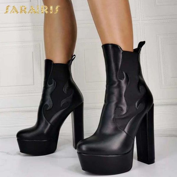 sarairis 2021 big size 43 platform trendy booties women shoes super high heels trendy cool fetish ins boots ladies, Black
sarairis 2021 big size 43 platform trendy booties women shoes super high heels trendy cool fetish ins boots ladies, Black