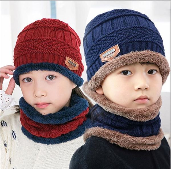 2pcs kids winter knitted hat + scarf set children warm fleece lining cap for 5-14 year old boys girls, Blue;gray
2pcs kids winter knitted hat + scarf set children warm fleece lining cap for 5-14 year old boys girls, Blue;gray