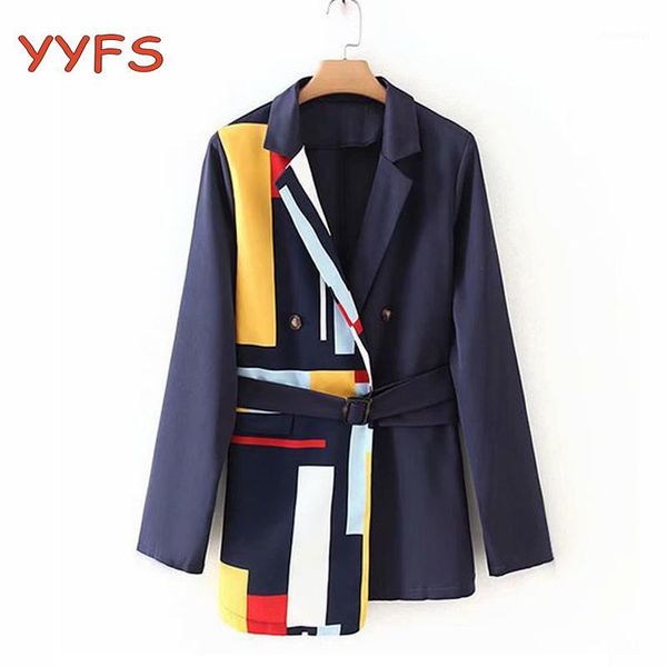 women's suits & blazers fashion patchwork blazer women korean style casual jacket with belt pocket elegant office lady work suit coat f, White;black
women's suits & blazers fashion patchwork blazer women korean style casual jacket with belt pocket elegant office lady work suit coat f, White;black