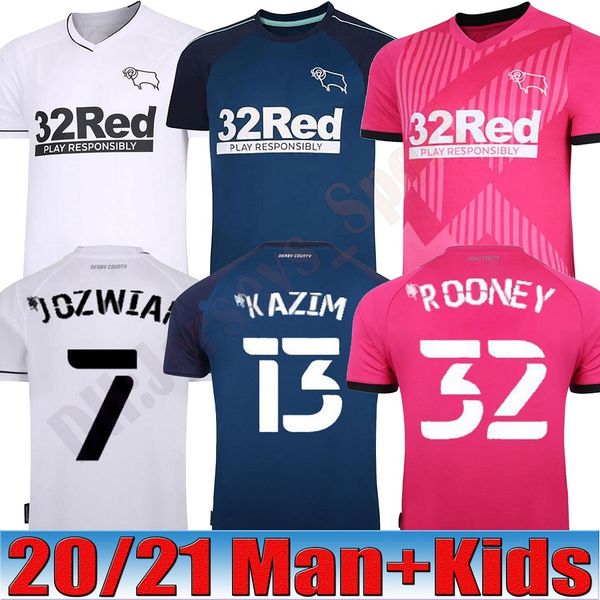 32 rooney 20 21 derby county soccer jerseys 2020 2021 camisetas de fútbol marriott lawrence waghorn men kids kits football shirt uniform 2xl, Black
32 rooney 20 21 derby county soccer jerseys 2020 2021 camisetas de fútbol marriott lawrence waghorn men kids kits football shirt uniform 2xl, Black