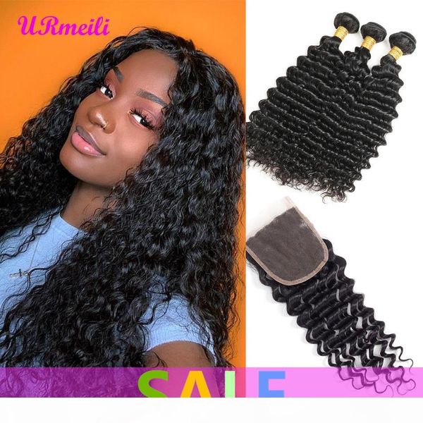 deep wave human hair bundles with closure double weft remy human hair 3 4 bundles with closure 10a brazilian virgin hair weave bundles, Black;brown
deep wave human hair bundles with closure double weft remy human hair 3 4 bundles with closure 10a brazilian virgin hair weave bundles, Black;brown