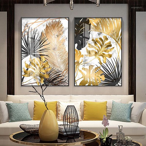 nordic plants golden leaf canvas painting posters and print wall art pictures for living room bedroom dinning room modern decor1
nordic plants golden leaf canvas painting posters and print wall art pictures for living room bedroom dinning room modern decor1