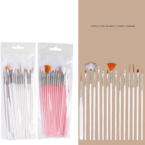 15pcs nail art polish painting brush cosmetic nail art diy draw dotting pen tips set tools pro nail art liner design kit
15pcs nail art polish painting brush cosmetic nail art diy draw dotting pen tips set tools pro nail art liner design kit
