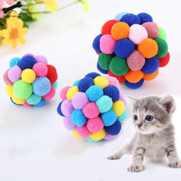 cat toys 2021 pet toy colorful handmade bells bouncy ball built-in catnip interactive 231
cat toys 2021 pet toy colorful handmade bells bouncy ball built-in catnip interactive 231