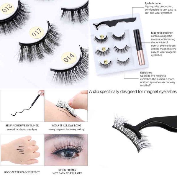 fake eyelashes 3pairs of glue-magnetic eyelashes set magnet liquid eyeliner tweezer set waterproof long lasting reusable eyelash extension 2
fake eyelashes 3pairs of glue-magnetic eyelashes set magnet liquid eyeliner tweezer set waterproof long lasting reusable eyelash extension 2