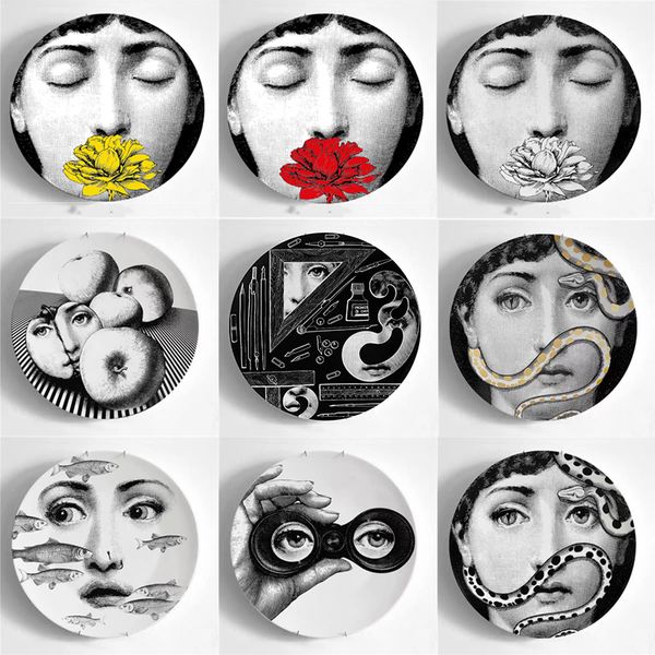 variety lina face decorative plate morden and retro ceramic wall hanging dish human lady portrait painting plates creative craft
variety lina face decorative plate morden and retro ceramic wall hanging dish human lady portrait painting plates creative craft
