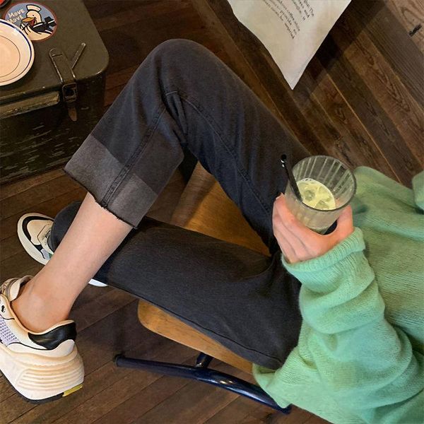 vintage jeans women's ankle length pants panelled dark gray color slim straight pants high waisted jeans skinny dark gray, Blue
vintage jeans women's ankle length pants panelled dark gray color slim straight pants high waisted jeans skinny dark gray, Blue