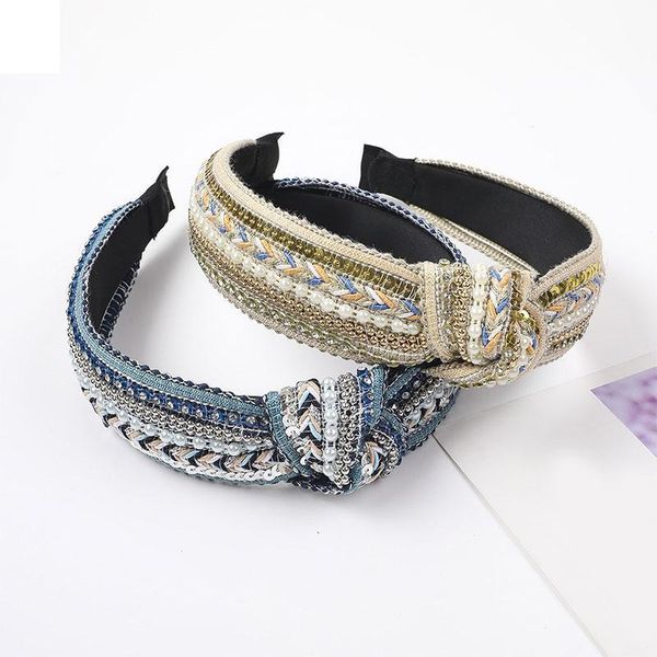 cross knotted headband women wide side headwrap pearls sequins fashion head hoop temperament turban headwear hair accessories q bbyeld
cross knotted headband women wide side headwrap pearls sequins fashion head hoop temperament turban headwear hair accessories q bbyeld
