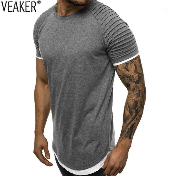 2020 new men's summer fake two pieces short sleeve t shirt male o-neck high street pleated t shirts s-2xl1, White;black
2020 new men's summer fake two pieces short sleeve t shirt male o-neck high street pleated t shirts s-2xl1, White;black