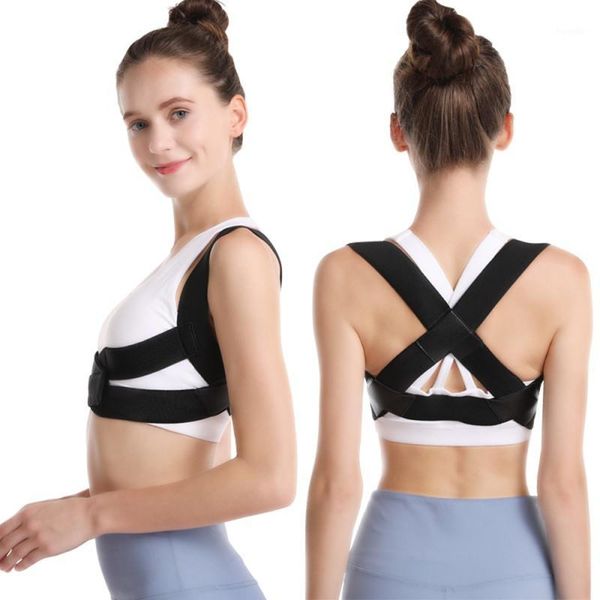 back support men and women posture corrector belt adjustable clavicle spine shoulder lumbar correction1, Black;blue
back support men and women posture corrector belt adjustable clavicle spine shoulder lumbar correction1, Black;blue