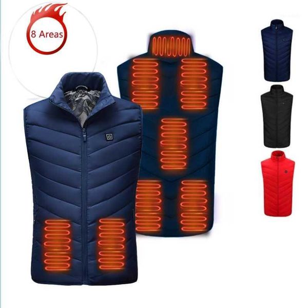 8 areas electric heated vests jacket men women winter outdoor camping hiking warm clothing usb thermal heating tactical vest1, Gray;blue
8 areas electric heated vests jacket men women winter outdoor camping hiking warm clothing usb thermal heating tactical vest1, Gray;blue