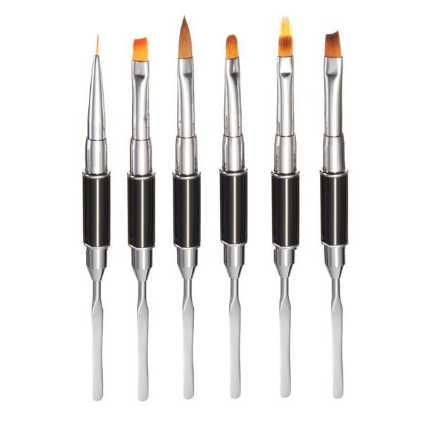 nail brushes 1pcs art brush liner dotting fan design acrylic builder flat crystal painting drawing carving pen uv gel manicure tool, Yellow
nail brushes 1pcs art brush liner dotting fan design acrylic builder flat crystal painting drawing carving pen uv gel manicure tool, Yellow