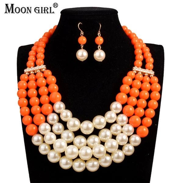simulated pearl sets moon girl statement necklace earrings for women nigeria bridal wedding african beads jewelry set 201222, Slivery;crystal
simulated pearl sets moon girl statement necklace earrings for women nigeria bridal wedding african beads jewelry set 201222, Slivery;crystal