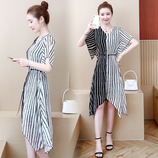 women ladies will see black stripe patchwork with cleavage v great plus size xxxxxxxxl l thin occasional dress loose lp3n, Black;gray
women ladies will see black stripe patchwork with cleavage v great plus size xxxxxxxxl l thin occasional dress loose lp3n, Black;gray