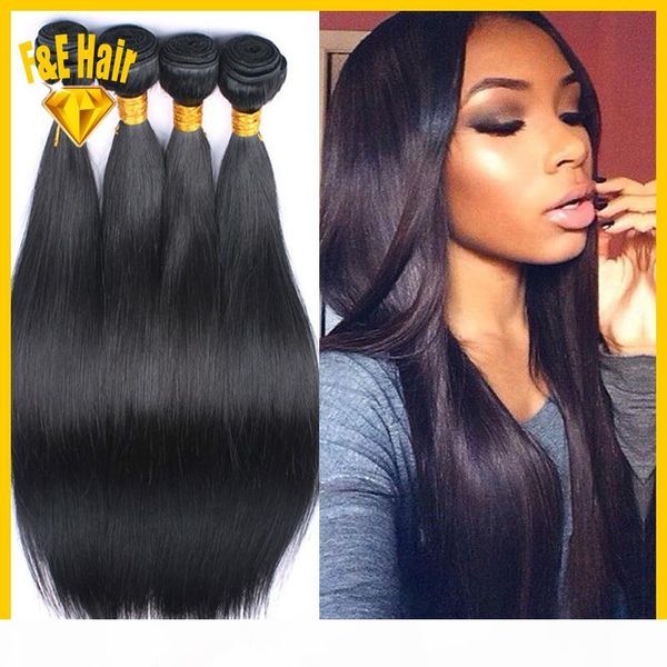 4 bundles 100% unprocessed malaysian indian peruvian virgin human hair weft silky straight natural color fast ing, Black
4 bundles 100% unprocessed malaysian indian peruvian virgin human hair weft silky straight natural color fast ing, Black