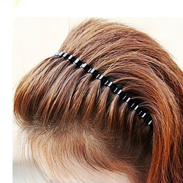 1pc black wavy hair clip black wavy head hoop band headband for men women tools girls styling accessories
1pc black wavy hair clip black wavy head hoop band headband for men women tools girls styling accessories