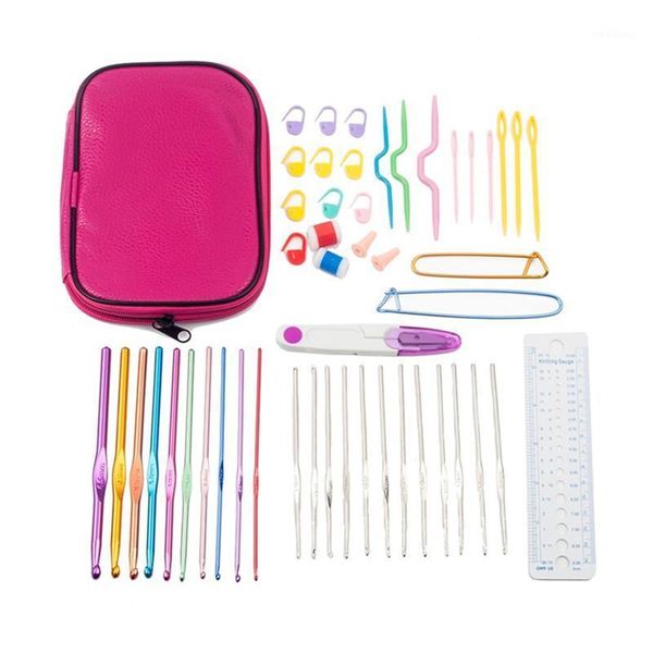 sewing notions & tools 22pcs diy crochet hooks needles stitches knitting craft case set weaving tools1, Black
sewing notions & tools 22pcs diy crochet hooks needles stitches knitting craft case set weaving tools1, Black