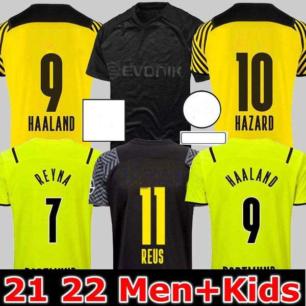 21 22 soccer jersey borussia haaland kamara 2021 2022 away black football shirt reus bellingham hummels reyna brandt dortmund men + kids kit, Black;yellow
21 22 soccer jersey borussia haaland kamara 2021 2022 away black football shirt reus bellingham hummels reyna brandt dortmund men + kids kit, Black;yellow