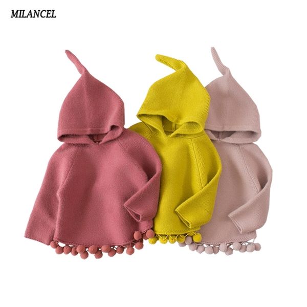 milancel children's sweaters hooded girls knitted sweater autumn winter toddler sweaters casual kids knitwear kids clothes lj201128, Blue
milancel children's sweaters hooded girls knitted sweater autumn winter toddler sweaters casual kids knitwear kids clothes lj201128, Blue