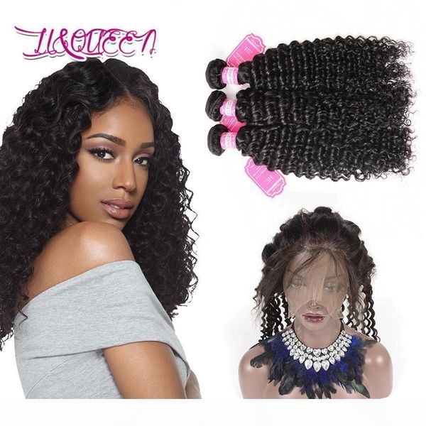 deep wave 360 lace frontal with hair bundles brazilian unprocessed human hair pre pluck 360 frontal with bundles hair frontal closure, Black;brown
deep wave 360 lace frontal with hair bundles brazilian unprocessed human hair pre pluck 360 frontal with bundles hair frontal closure, Black;brown