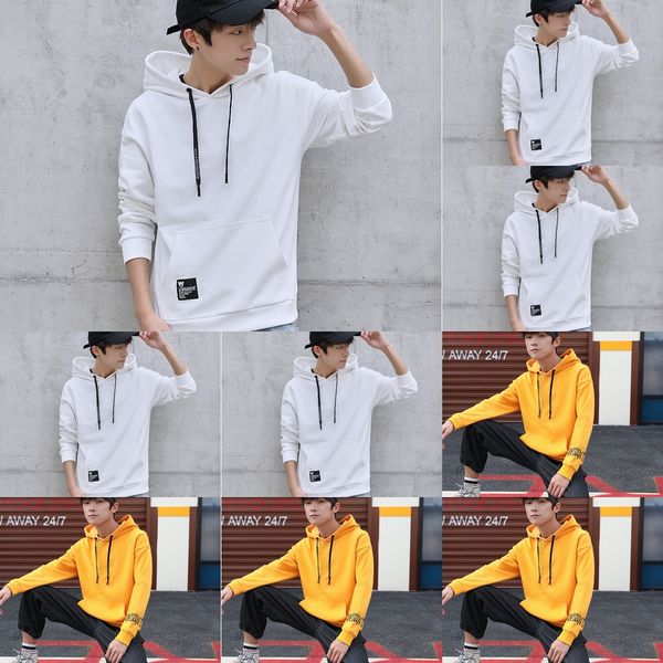autumn men's letter printed hooded sweater youth round neck loose fashion couple long sleeve pullover casual pullover sweatersweater, Black
autumn men's letter printed hooded sweater youth round neck loose fashion couple long sleeve pullover casual pullover sweatersweater, Black