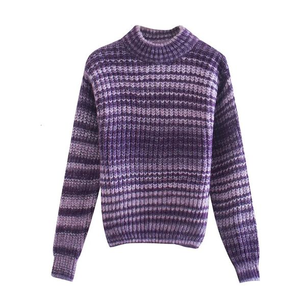 2021 new women retro simplicity gradient stripe sweater female loose round neck long sleeve chic top, White;black
2021 new women retro simplicity gradient stripe sweater female loose round neck long sleeve chic top, White;black