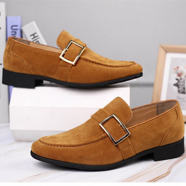 large formal wear shoes frosted texture men business size low-heel wear resistant and antiskid sole comfortable leather shoes, Black
large formal wear shoes frosted texture men business size low-heel wear resistant and antiskid sole comfortable leather shoes, Black