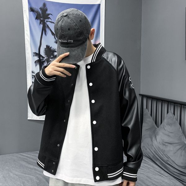 мужская куртка с рукавами из кожи и шерстяная baseball uniform зимняя классика вышивки пара куртка теплый asain размер m-xl, Black;brown
мужская куртка с рукавами из кожи и шерстяная baseball uniform зимняя классика вышивки пара куртка теплый asain размер m-xl, Black;brown