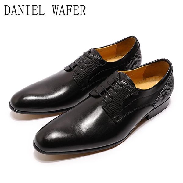 selling luxury genuine leather dress shoes italian design fashion oxfords lace up pointed toe office party wedding men brand, Black
selling luxury genuine leather dress shoes italian design fashion oxfords lace up pointed toe office party wedding men brand, Black