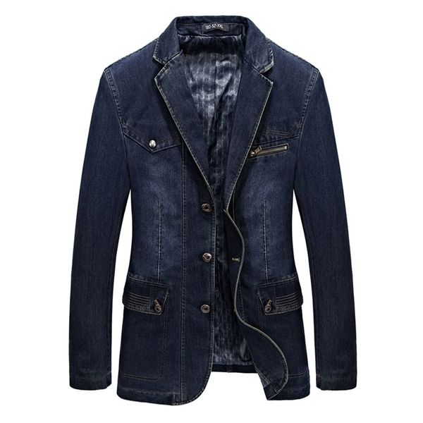 blazer jacket men jeans jacket men windbreaker cotton denim military jeans jacket men coat chaqueta hombre outerwear&coats 3xl 201118, Black;brown
blazer jacket men jeans jacket men windbreaker cotton denim military jeans jacket men coat chaqueta hombre outerwear&coats 3xl 201118, Black;brown