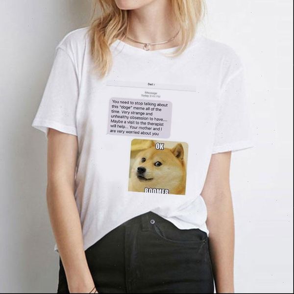 women clothes 2021 ok boomer printed t shirt cool fashion harajuku short sleeve gothic t shirts casual loose christmas, White
women clothes 2021 ok boomer printed t shirt cool fashion harajuku short sleeve gothic t shirts casual loose christmas, White