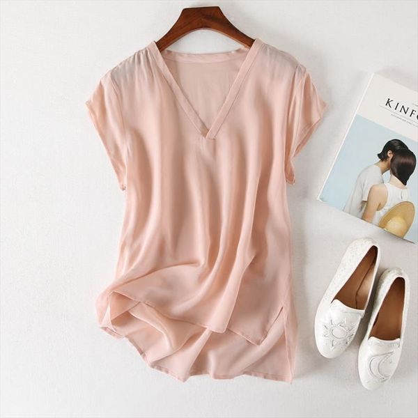 summer casual 100% natural silk v neck blouse cross neck kimono collar natural silk short sleeved blouse shirt drop shipping, White
summer casual 100% natural silk v neck blouse cross neck kimono collar natural silk short sleeved blouse shirt drop shipping, White