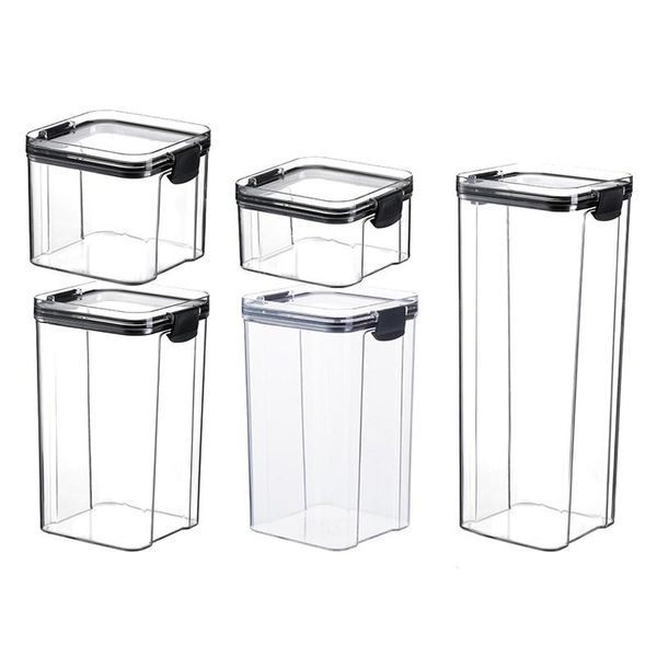 storage bottles & jars multifunctional practical convenient clear box container moisture proof grain bottle jar kitchen supply
storage bottles & jars multifunctional practical convenient clear box container moisture proof grain bottle jar kitchen supply