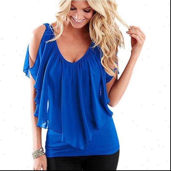 new ruffles women fashion 2018 womens summer chiffon blouse plus size 3xl batwing short sleeve casual shirt 5, White
new ruffles women fashion 2018 womens summer chiffon blouse plus size 3xl batwing short sleeve casual shirt 5, White