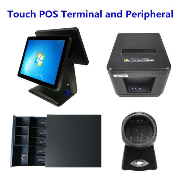 printers touch system 15" dural screen cash register & drawer 80mm thermal receipt printer auto cutter barcode scanner1
printers touch system 15" dural screen cash register & drawer 80mm thermal receipt printer auto cutter barcode scanner1
