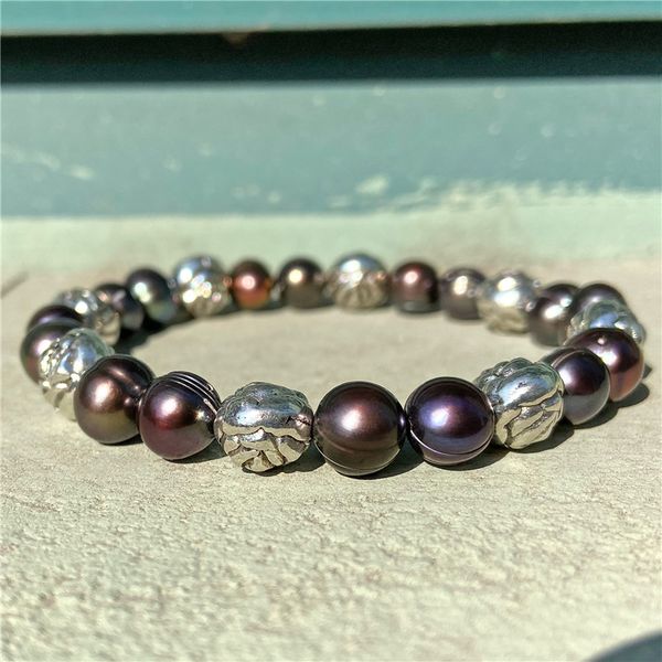 natural freshwater pearls bracelet men handmakefine jewelry flower charm beads for women birthday party gift, Black
natural freshwater pearls bracelet men handmakefine jewelry flower charm beads for women birthday party gift, Black