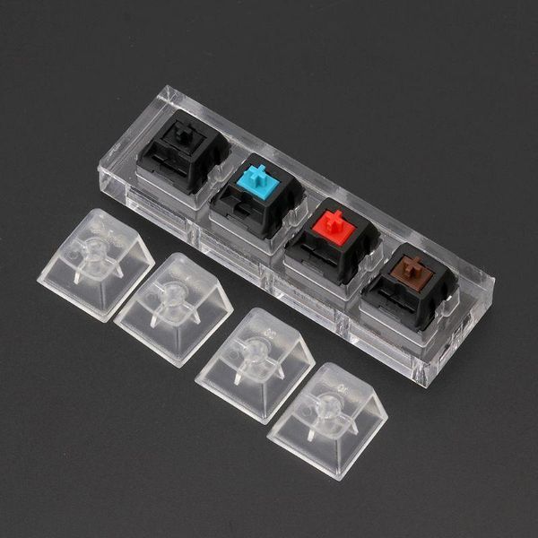 kailh box/mx switch acrylic mechanical keyboards switch 4 translucent clear sampler tester kit toys stress relief gifts
kailh box/mx switch acrylic mechanical keyboards switch 4 translucent clear sampler tester kit toys stress relief gifts